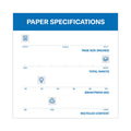 Hammermill Great White 30 Recycled Print Paper, 92 Bright, 3Hole, 20 lb Bond Weight, 8.5 x 11, White, 500 Sheets/Ream, 10 Reams/Carton