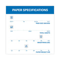Hammermill Premium Laser Print Paper, 98 Bright, 3-Hole, 24 lb Bond Weight, 8.5 x 11, White, 500/Ream