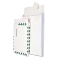 Quality Park Ship-Lite Expansion Mailer, First Class, #13 1/2, Cheese Blade Flap, Redi-Strip Adhesive Closure, 10 x 13, White, 100/Box