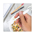 Dart Impress Heavyweight Full-Length Polystyrene Cutlery, Fork, White, 1000/Carton