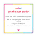 Method All Surface Cleaner, Lime and Sea Salt, 28 oz Spray Bottle, 8/Carton