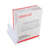 Universal Peel Seal Strip Security Tint Business Envelope, #10, Square Flap, Self-Adhesive Closure, 4.25 x 9.63, White, 500/Box