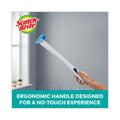 Scotch-Brite Toilet Scrubber Starter Kit, 1 Handle and 5 Scrubbers, White/Blue