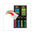 Post-it Page Flag Value Pack, Assorted, 96 0.5" Arrow, 100 1" Flags, 12 2" Filing Tabs