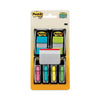 Post-it Page Flag Value Pack, Assorted, 96 0.5" Arrow, 100 1" Flags, 12 2" Filing Tabs