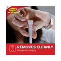 Command Spring Hook, 1 1/8w x 3/4d x 3h, White, 1 Hook/Pack