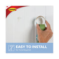 Command Clear Hooks and Strips, Plastic, Mini, 6 Hooks and 8 Strips/Pack