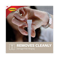 Command Decorative Hooks, Medium, Brushed Nickel, 2 Hook and 4 Strips/Pack