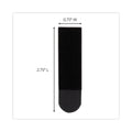 Command Picture Hanging Strips, Value Pack, Medium, Removable, Holds Up to 12 lbs,  0.75 x 2.75, Black, 12 Pairs/Pack