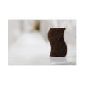 Scotch-Brite Greener Clean Heavy-Duty Scrub Sponge, 4.5 x 2.7, 0.6" Thick, Light Brown, 3/Pack