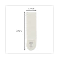 Command Picture Hanging Strips, Value Pack, Medium, Removable, Holds Up to 12 lbs, 0.75 x 2.75, White, 12 Pairs/Pack
