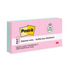 Post-it Original Recycled Pop-up Notes, 3" x 3", Sweet Sprinkles Collection Colors, 100 Sheets/Pad, 6 Pads/Pack