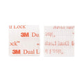 Scotch Extreme Fasteners, 1" x 1", White, 6/Pack