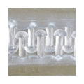 Scotch Extreme Fasteners, 1" x 1", White, 6/Pack