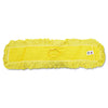 Rubbermaid Trapper Commercial Dust Mop, Looped-end Launderable, 5" x 36", Yellow