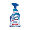 LYSOL Disinfectant Power Bathroom Foamer, Liquid, Atlantic Fresh, 22 oz Trigger Spray Bottle, 6/Carton