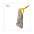 Boardwalk Pro Loop Web/Tailband Wet Mop Head, Cotton, 24oz, White, 12/Carton