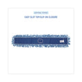 Boardwalk Dust Mop Head, Cotton/Synthetic Blend, 48" x 5", Blue