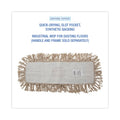 Boardwalk Industrial Dust Mop Head, Hygrade Cotton, 18w x 5d, White