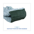 Boardwalk EchoMop with Looped-End Wet Head, Synthetic/Cotton, Medium, Blue, 12/Carton