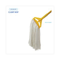 Boardwalk Cut-End Wet Mop Head, Rayon, No. 32, White