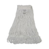 Boardwalk Pro Loop Web/Tailband Wet Mop Head, Rayon, #24 Size, White, 12/Carton