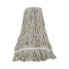 Boardwalk Mop Head, Loop Web/Tailband, Value Standard, Cotton, No. 32, White, 12/Carton