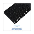 Boardwalk Commode Mat 2.0, Absorbant, Rubber, 22 x 22, Black, 6/Carton