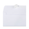 Universal Peel Seal Strip Business Envelope, #6 3/4, Square Flap, Self-Adhesive Closure, 3.63 x 6.5, White, 100/Box