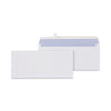 Universal Peel Seal Strip Security Tint Business Envelope, #10, Square Flap, Self-Adhesive Closure, 4.13 x 9.5, White, 100/Box