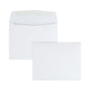 Universal Open-End Business Envelope, #6 3/4, Square Flap, Gummed Closure, 3.06 x 6.6, White, 125/Box