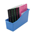 deflecto Antimicrobial Book Bin, 14.2 x 5.34 x 7.35, Blue