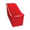 deflecto Antimicrobial Book Bin, 14.2 x 5.34 x 7.35, Red