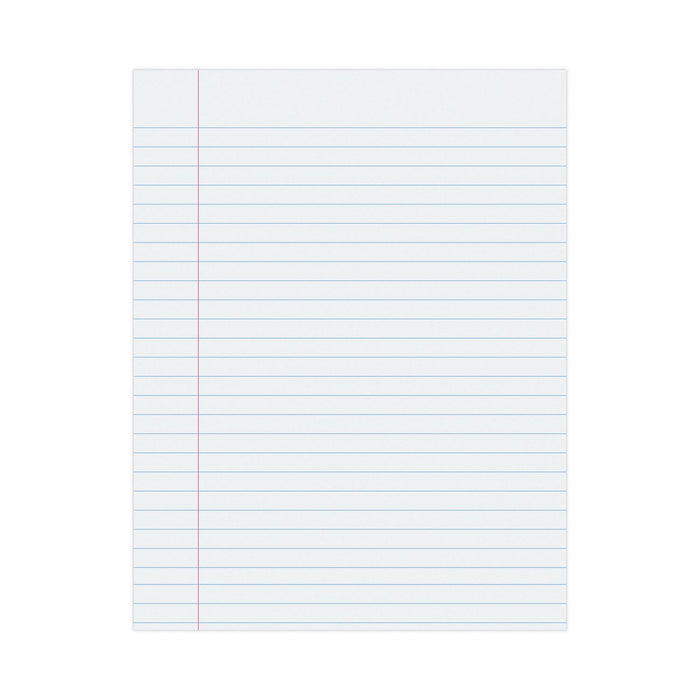 Pacon Composition Paper, 8.5 x 11, Wide/Legal Rule, 500/Pack