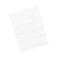 Pacon Composition Paper, 8.5 x 11, Wide/Legal Rule, 500/Pack