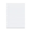 Pacon Composition Paper, 5-Hole, 8 x 10.5, Wide/Legal Rule, 500/Pack