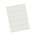 Pacon Ruled Newsprint Paper, 3/8" Short Rule, 8.5 x 11, 500/Pack