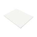 Prang SunWorks Construction Paper, 50 lb Text Weight, 18 x 24, White, 50/Pack
