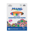 Prang SunWorks Construction Paper, 50 lb Text Weight, 9 x 12, Assorted, 50/Pack