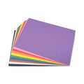 Prang SunWorks Construction Paper, 50 lb Text Weight, 12 x 18, Assorted, 50/Pack