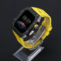 Luxury Mod Kit for Apple Watch 10/11 (42/46mm) - Silver Edition by Arleathercraft