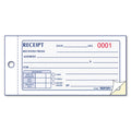 Rediform Small Money Receipt Book, Two-Part Carbonless, 5 x 2.75,  1/Page, 50 Forms