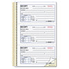 Rediform Money Receipt Book, Two-Part Carbonless, 5 x 2.75, 3/Page, 225 Forms