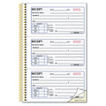 Rediform Money Receipt Book, Two-Part Carbonless, 5 x 2.75, 3/Page, 225 Forms