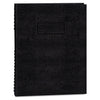 Blueline EcoLogix NotePro Executive Notebook, 1 Subject, Medium/College Rule, Black Cover, 11 x 8.5, 100 Sheets