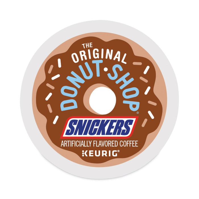 The Original Donut Shop SNICKERS Flavored Coffee K-Cups, 24/Box