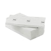 Diversey Taskisum Disposable Microfiber Mop, 17.7 x 4.9 White Microfiber Head, 25/Pack