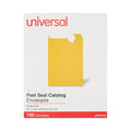 Universal Peel Seal Strip Catalog Envelope, #10 1/2, Square Flap, Self-Adhesive Closure, 9 x 12, Natural Kraft, 100/Box