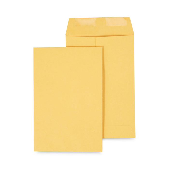Universal Catalog Envelope, 28 lb Bond Weight Kraft, #1 3/4, Square Flap, Gummed Closure, 6.5 x 9.5, Brown Kraft, 500/Box