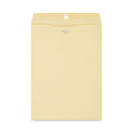 Universal Kraft Clasp Envelope, #10 1/2, Square Flap, Clasp/Gummed Closure, 9 x 12, Brown Kraft, 100/Box